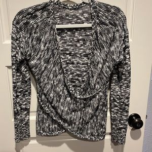 Guess sweater + Express top